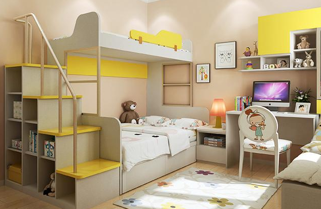 兩個孩子住在一間屋子里,怎么設計可以保證他們自己的隱私?