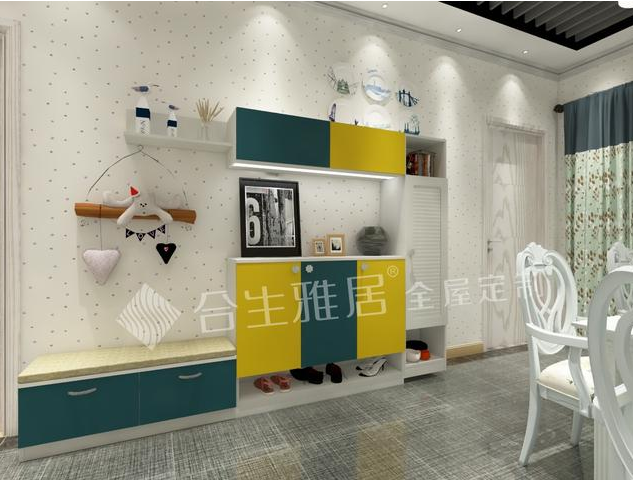 兩面可用的玄關柜怎么設計